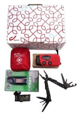 Basis noodpakket kerstgeschenk