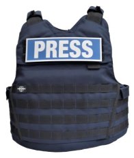 Kogelwerende vest PRESS - Journalisten Leopard 3A MT-PRO blauw enkel