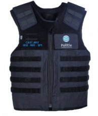 CAST2017 HO2-KR1-SP1 Lokale Politie Molle steek- en kogelwerende vest blauw