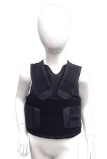 Kogelwerende vest 3a voor kinderen discreet zwart Pollux NIJ- 0101.04