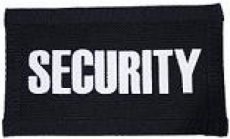 Security patch klittenband 12 x 7 cm