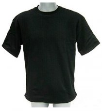 Snijwerende T-shirt  CCP-KM-Z-S Small - Snijwerende zwart T-shirt / Coolmesh-Cutyarn-Polyester / Korte mouwen VBR-Belgium