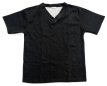 Snijwerende T-shirt Gen2-Zwart-KM Steek- en snijwerende zwarte T-shirt Gen2 met V-hals en korte mouwen