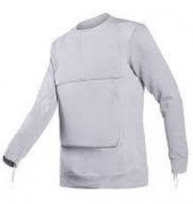 Torskin T-shirt LM-grijs 001K-36Jpak Torskin snijwerende T-shirt met lange mouwen grijs + 36J steekwerende pakketten