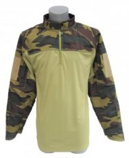 UBAC-VBR-WC-SC-XL XLarge - Snijwerende combat shirt Woodland Spec-Cool VBR-Belgium